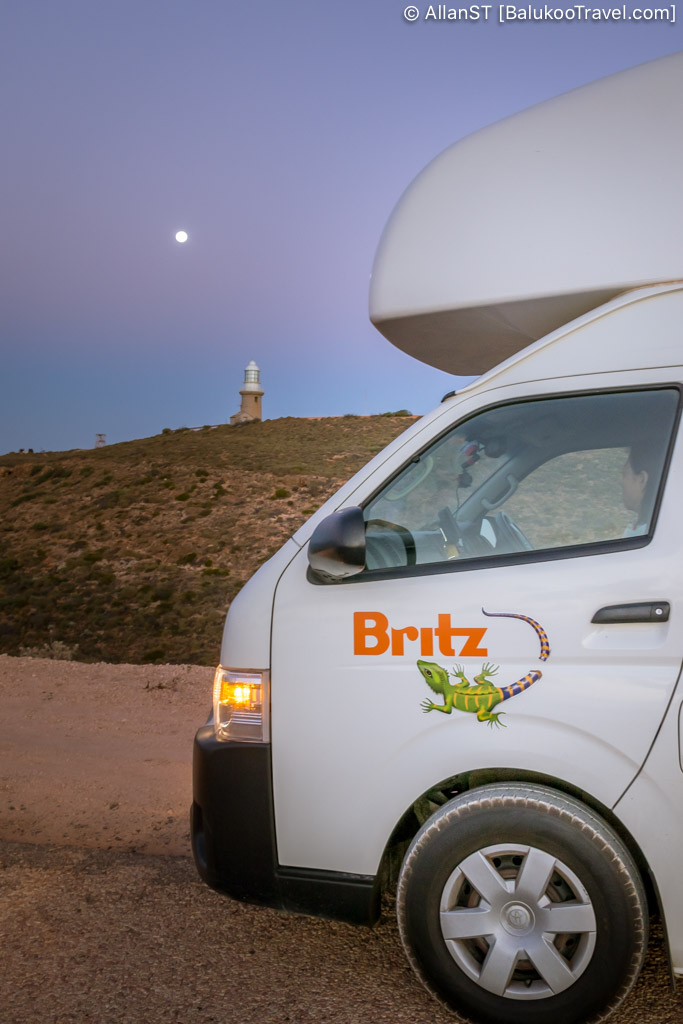 Sunset view of Ningaloo Coast