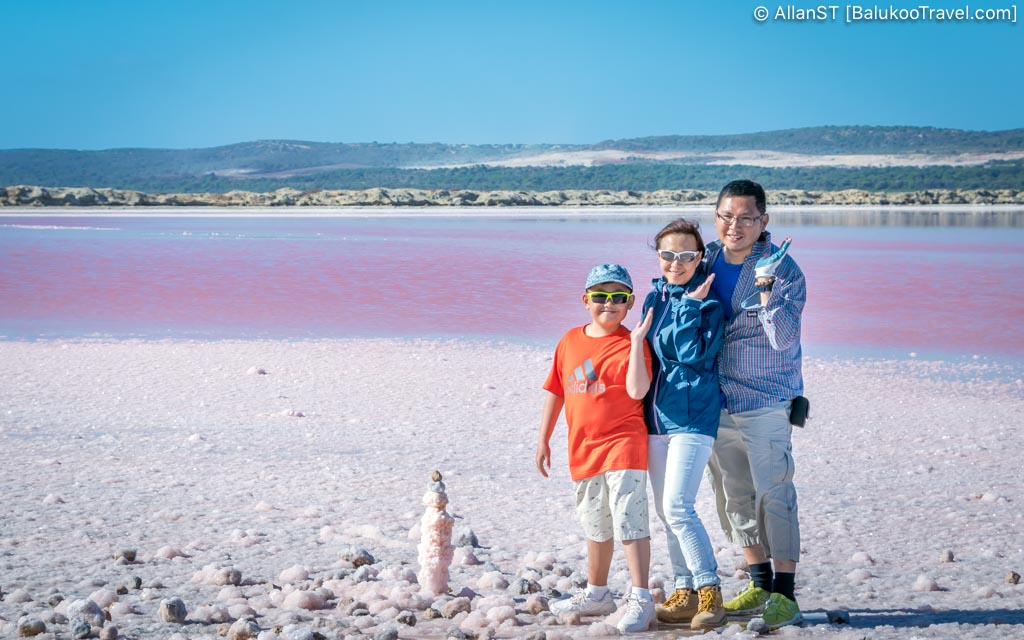 Pink Lake, Hutt Lagoon (Western Australia)