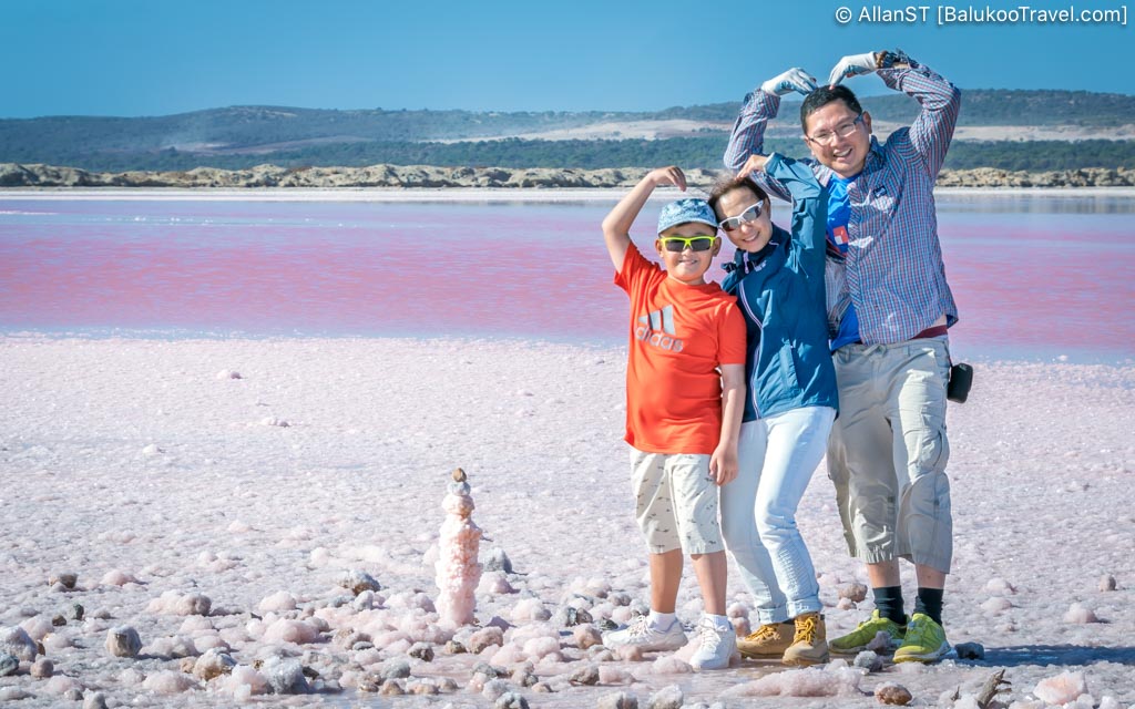 Pink Lake, Hutt Lagoon (Western Australia)
