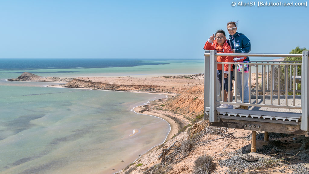 Eagle Bluff lookout, Shark Bay