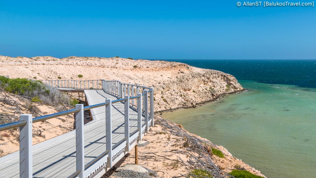 Eagle Bluff lookout, Shark Bay
