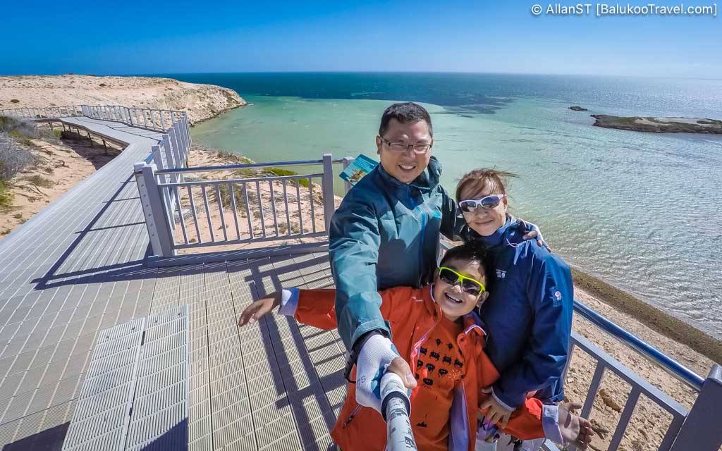 Eagle Bluff lookout, Shark Bay