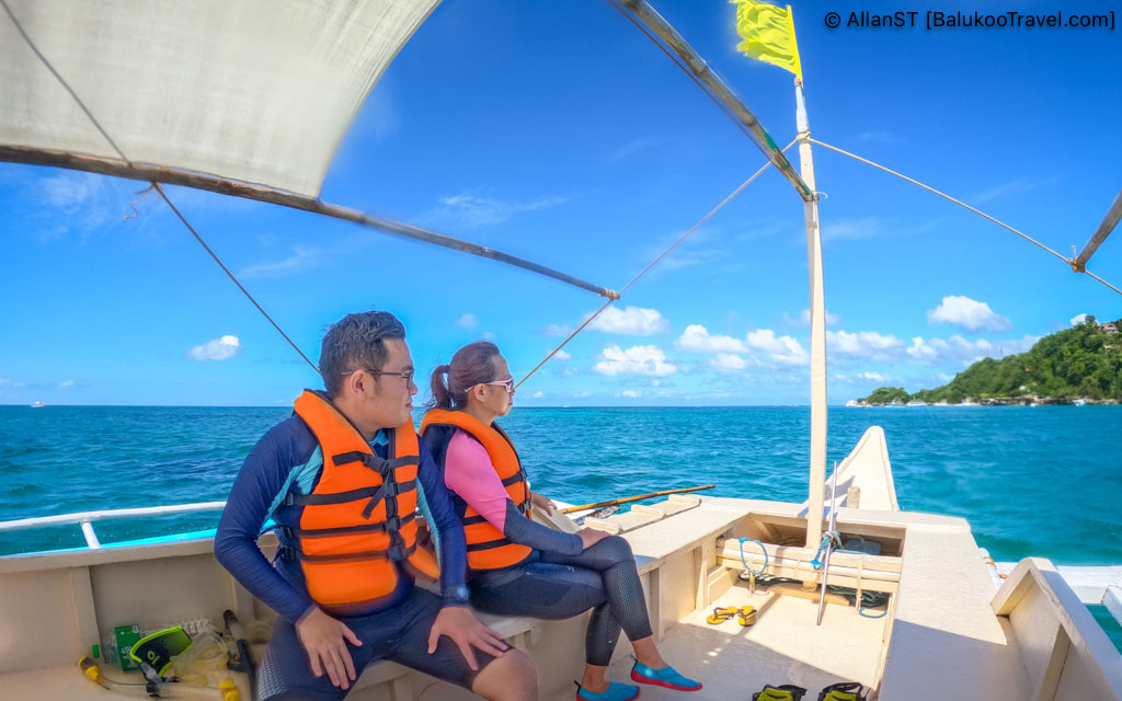 Island hopping is another must-do activity at Boracay. 