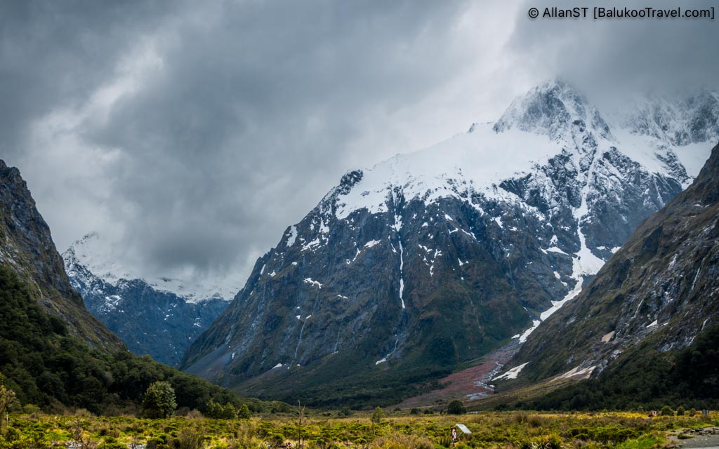 Monkey Creek is a crystal-clear glacier-fed stream along Milford Road