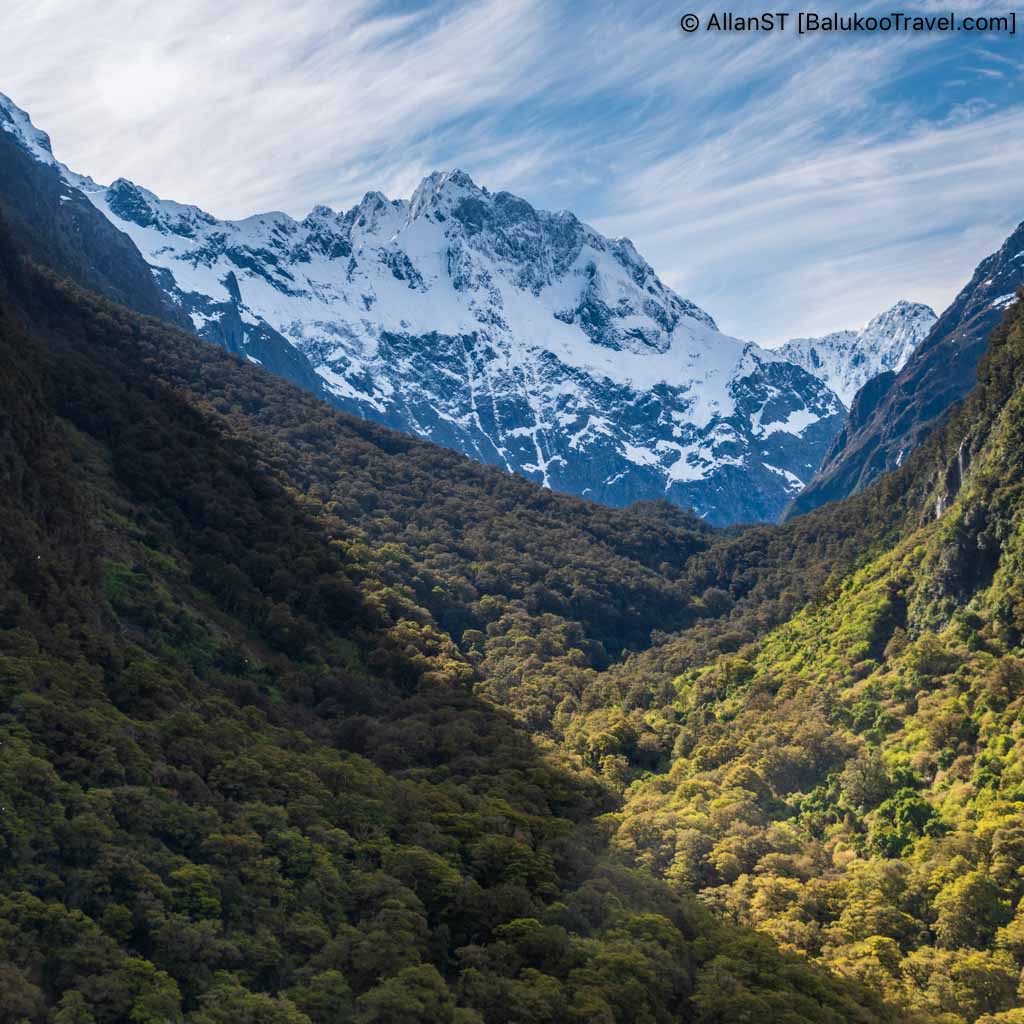 Pop's View Lookout is a scenic viewpoint along Milford Road