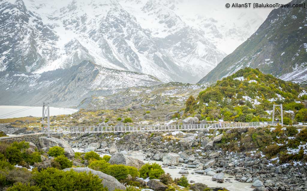 The First Swing Bridge (Hooker Valley Track) Mount Cook National Park