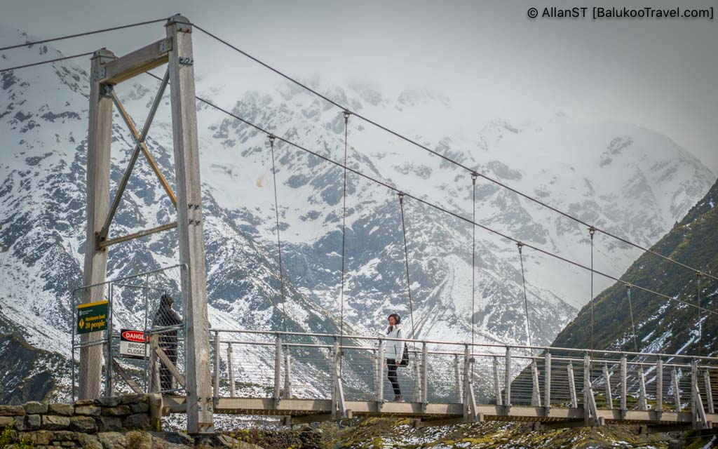 First Swing Bridge (Hooker Valley Track) Mount Cook National Park