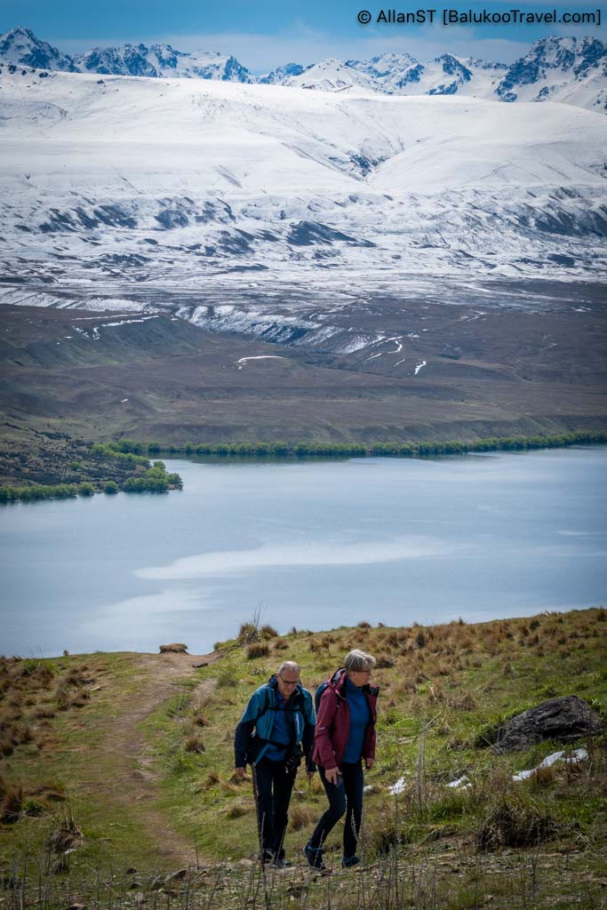 Visitors can hike up or drive via a paid access road