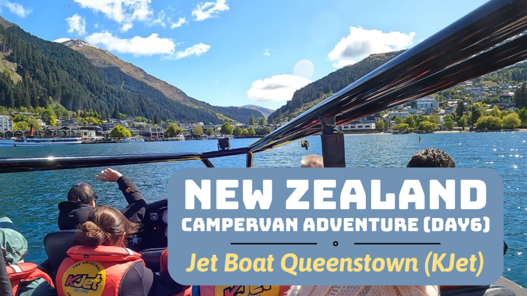 KJet Jet Boat Adventure in Queenstown - New Zealand Campervan Adventure Day 6