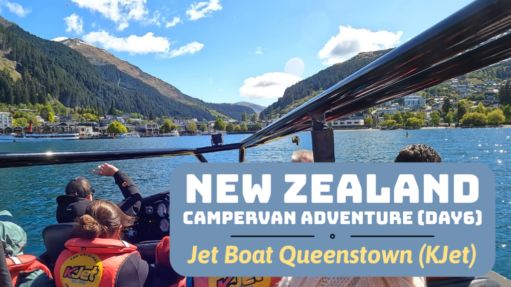 KJet Jet Boat Adventure in Queenstown - New Zealand Campervan Adventure Day 6