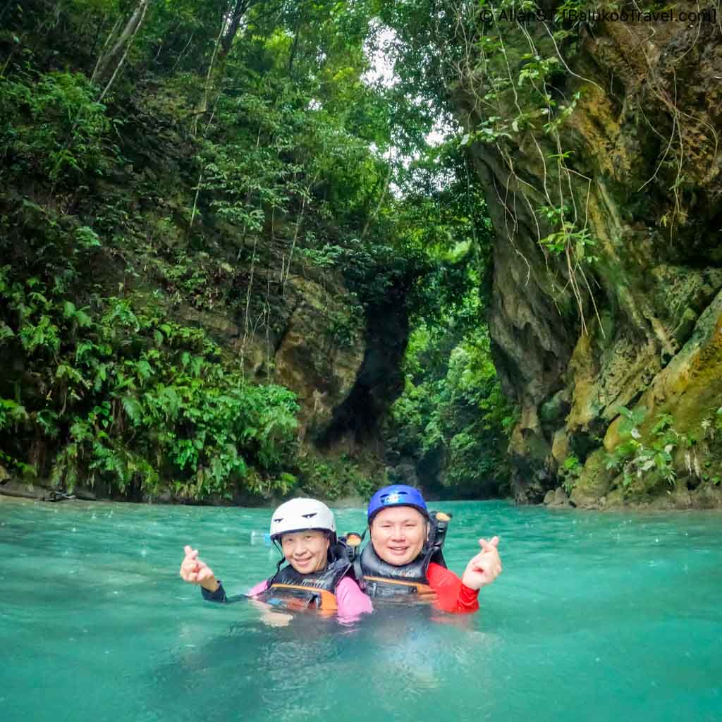 Swimming through clear streams