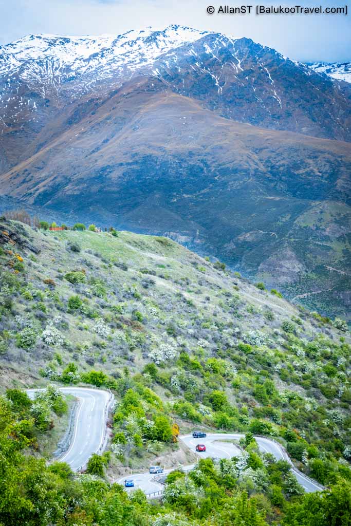 Views from Arrow Junction Lookout Point, New Zealand