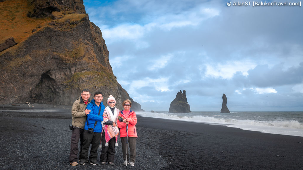 Black Sand Beach (Reynisfjara). Iceland’s most famous black sand beach.