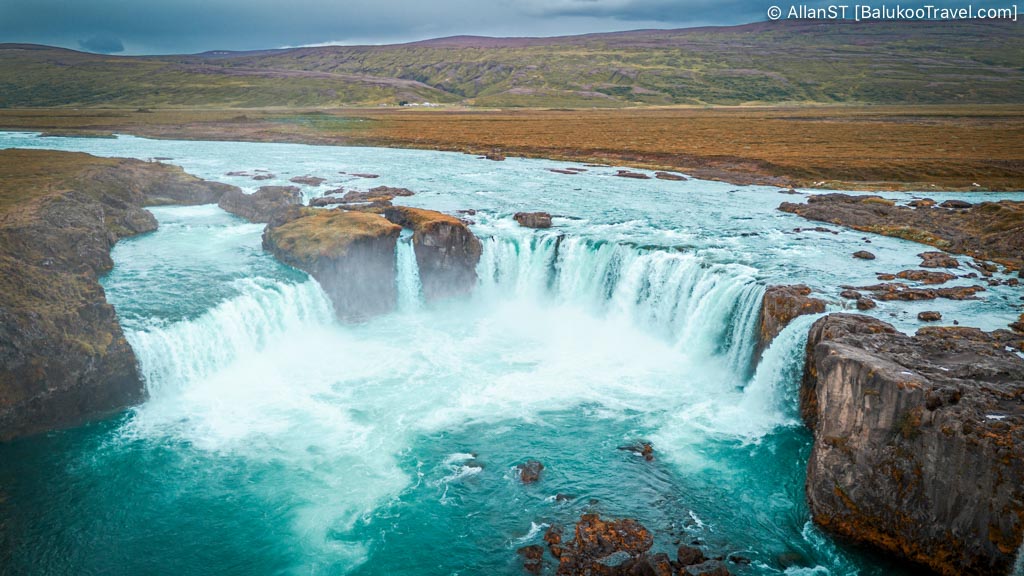 Godafoss is one of the country’s most famous waterfalls.