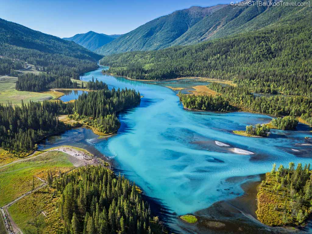Fairy Bay 神仙湾, Kanas Xinjiang 喀纳斯