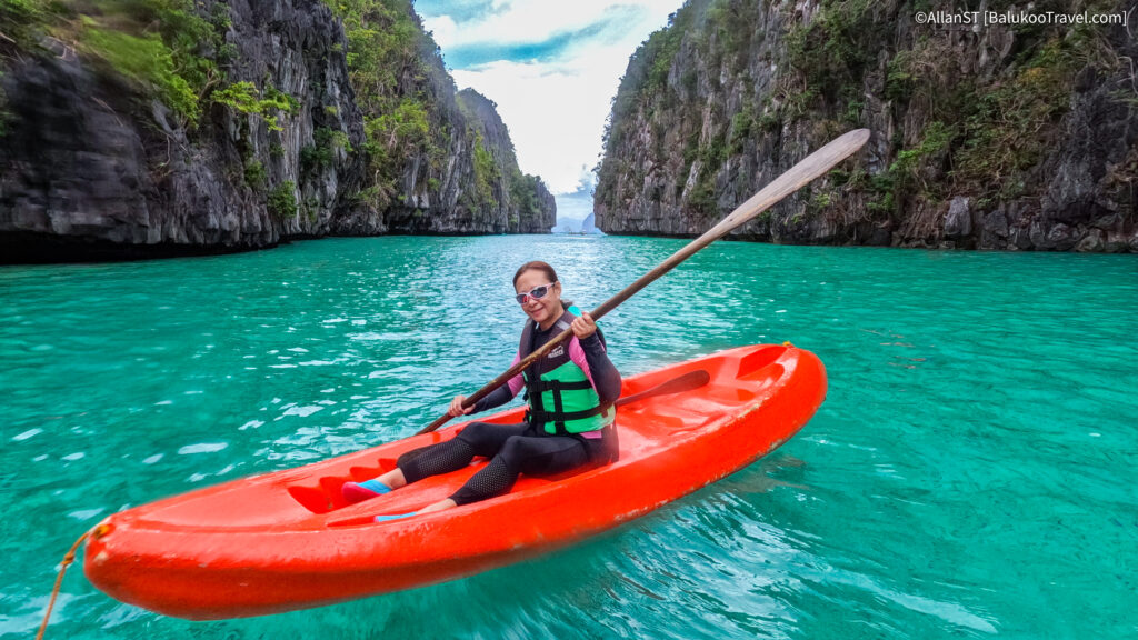 Kayaking in Big Lagoon Kayaking in Big Lagoon