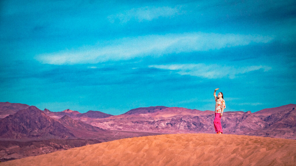 Mesquite Flat Sand Dunes, Death Valley: USA Southwest Road Trip Itinerary
