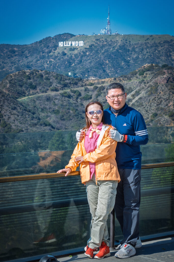Hollywood sign from Griffith Observatory, LA: USA Southwest Road Trip Itinerary