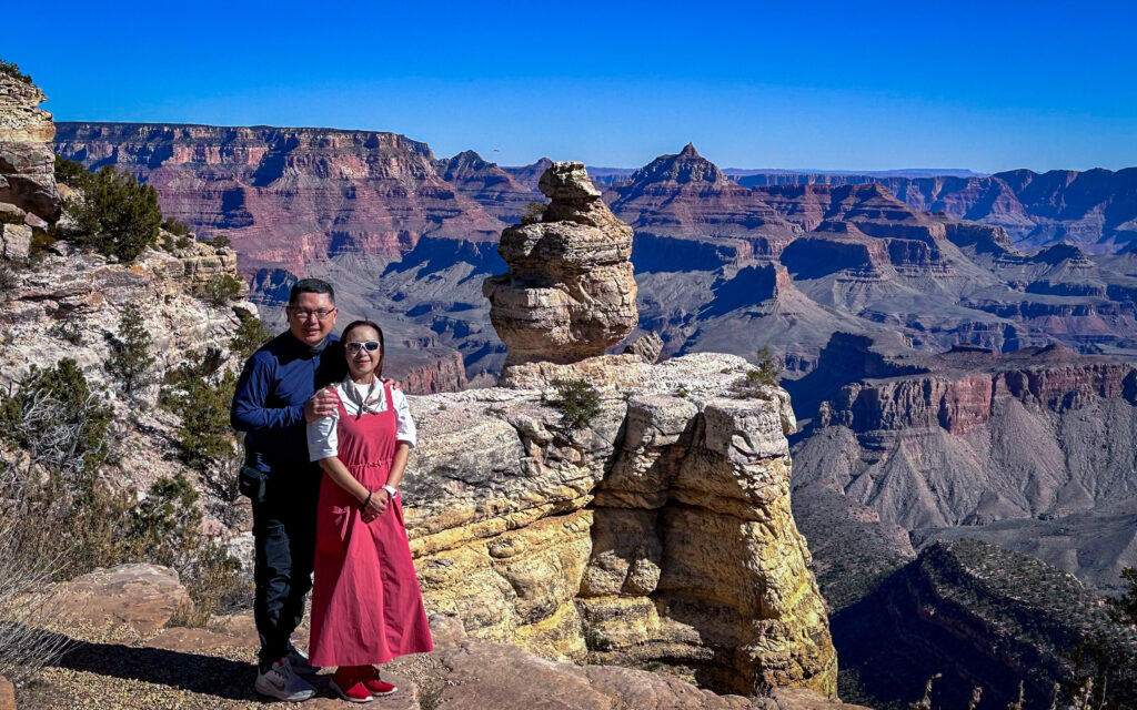 Duck on a Rock Viewpoint: Grand Canyon South Rim